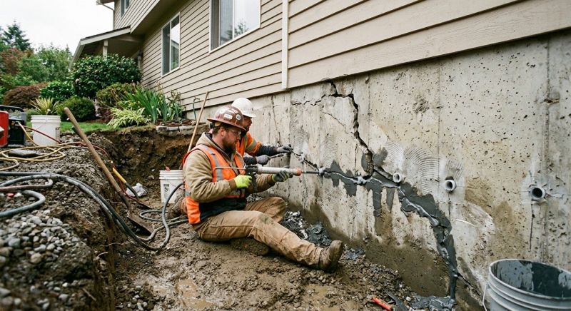 Basement Crack Repair in Claremore, OK