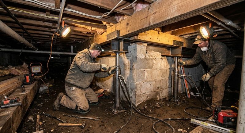 Basement Foundation Repair in Catoosa, OK