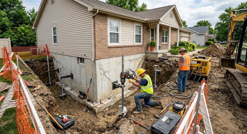Building Foundation Repair in Nowata, OK