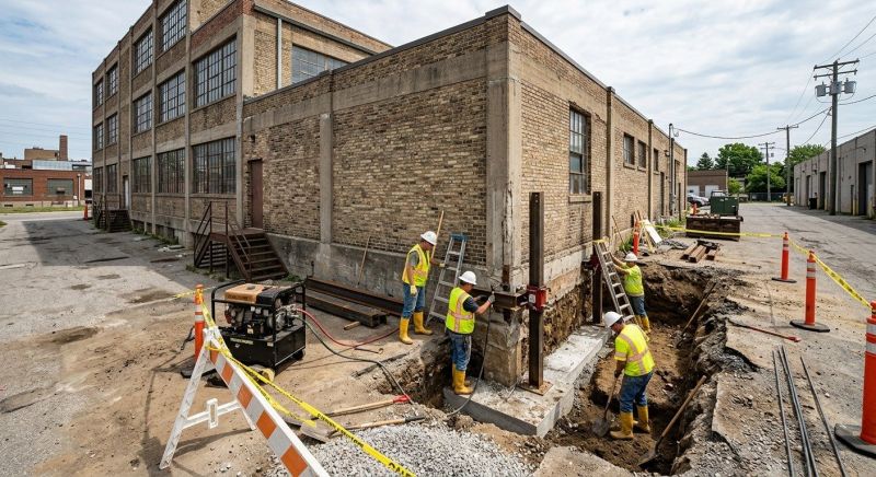 Building Foundation Repair in Oologah, OK