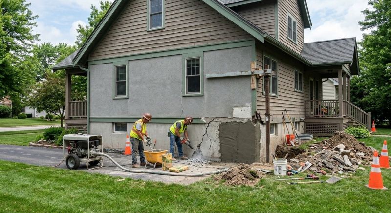 Building Foundation Repair in Talala, OK