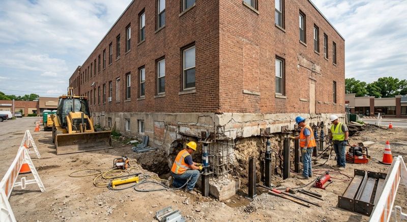 Commercial Foundation Repair in Claremore, OK