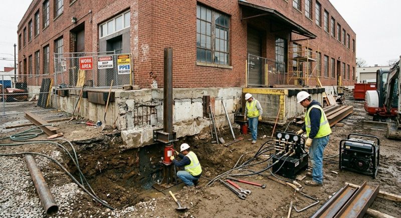 Commercial Foundation Repair in Claremore, OK