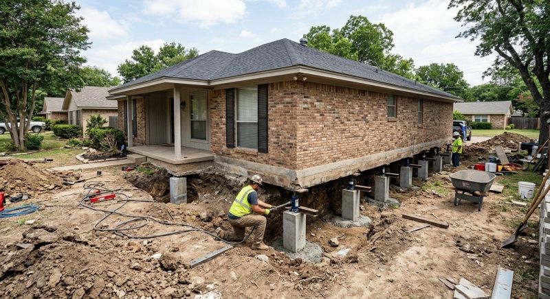 Concrete Foundation Leveling in Talala, OK