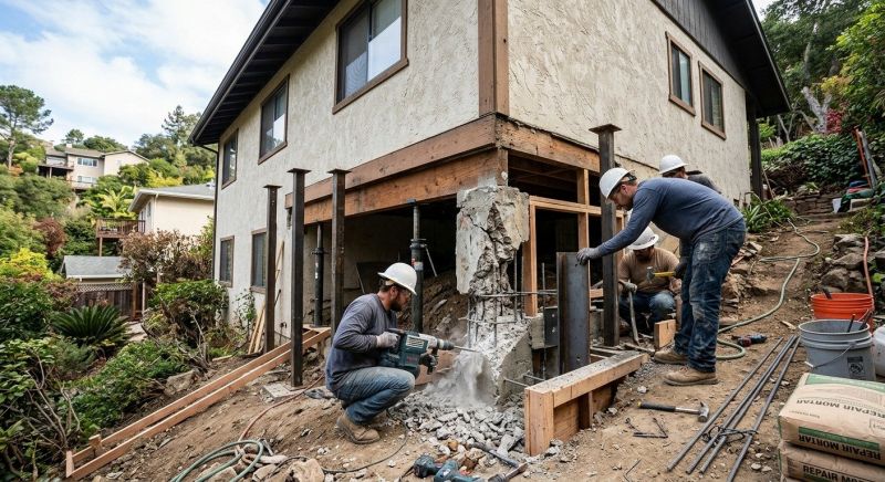 Concrete Foundation Repair in Inola, OK