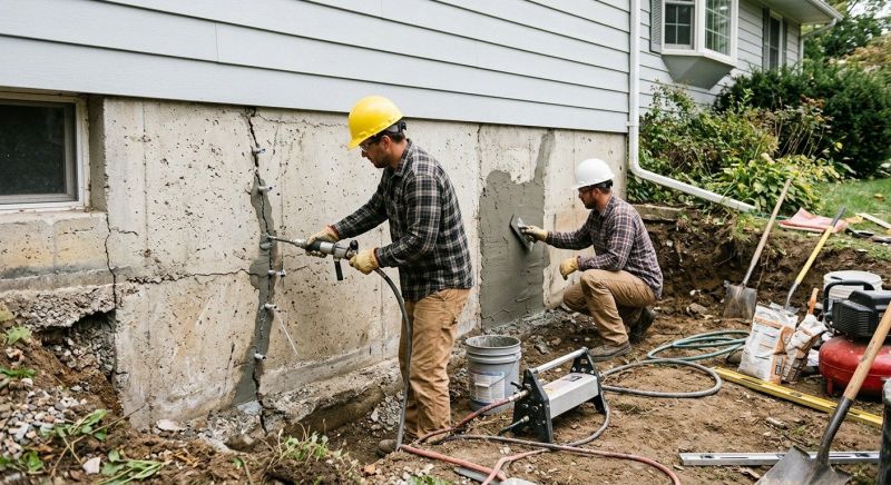 Concrete Foundation Repair in Owasso, OK