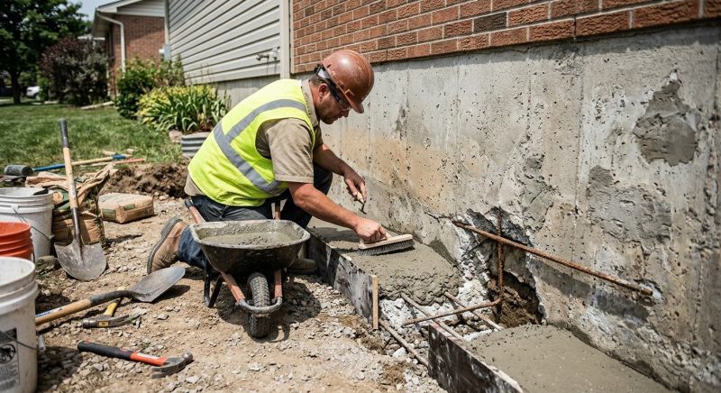 Concrete Foundation Repair in Wagoner County, OK