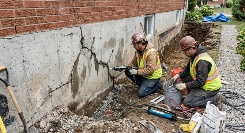 Cracked Foundation Repair in Chouteau, OK