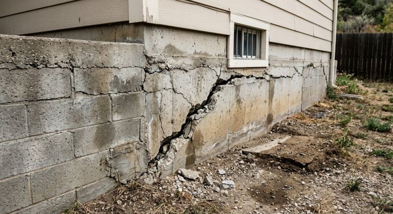 Cracked Foundation Repair in Chouteau, OK