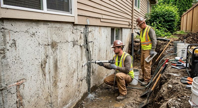 Cracked Foundation Repair in Owasso, OK