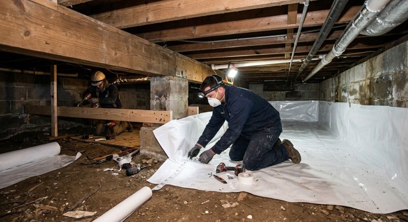 Crawl Space Leveling in Claremore, OK