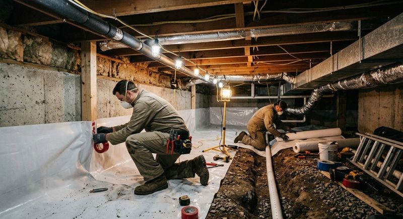 Crawl Space Leveling in Claremore, OK