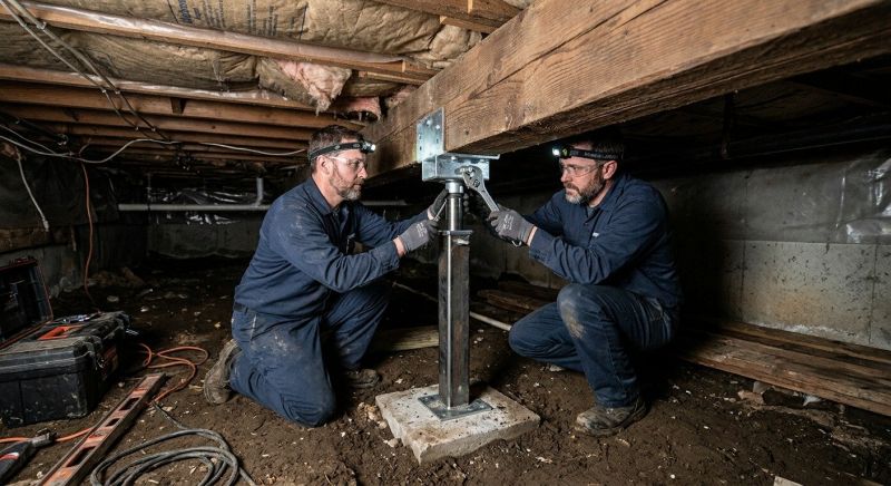 Crawlspace Foundation Repair in Oologah, OK