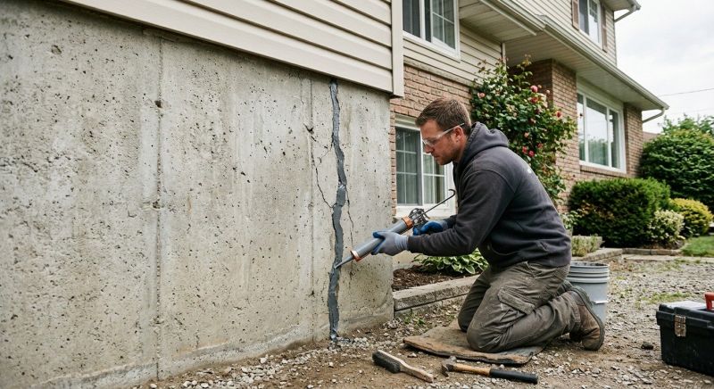 Foundation Crack Sealing in Claremore, OK
