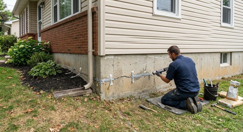 Foundation Crack Sealing in Claremore, OK
