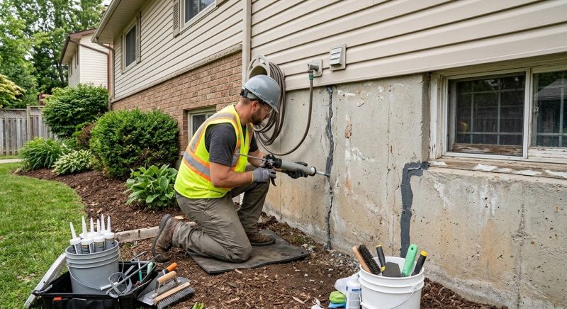 Foundation Crack Sealing in Claremore, OK