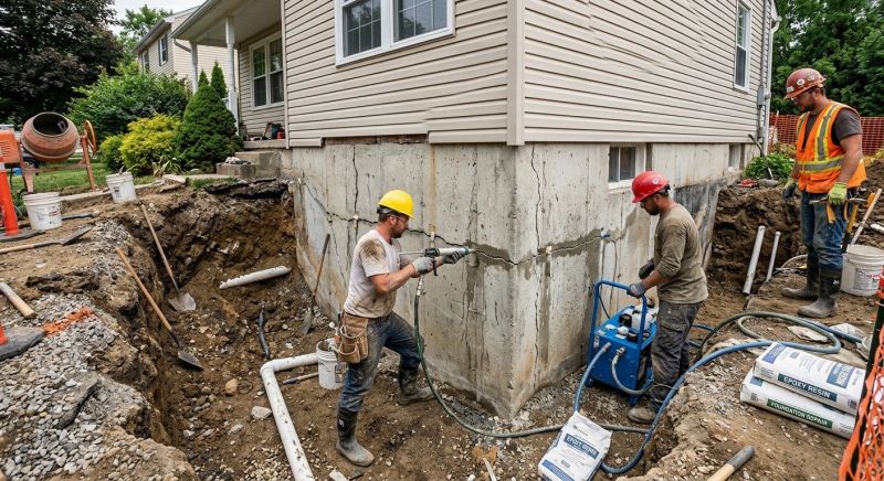 Foundation Cracks Repair in Claremore, OK