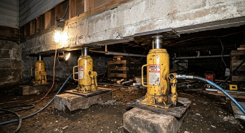 Foundation Jacking in Inola, OK