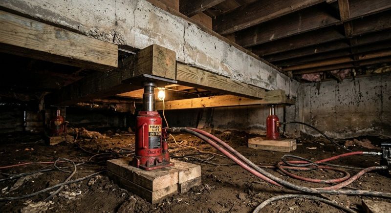 Foundation Jacking in Claremore, OK