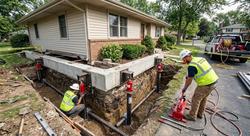 Foundation Jacking in Skiatook, OK