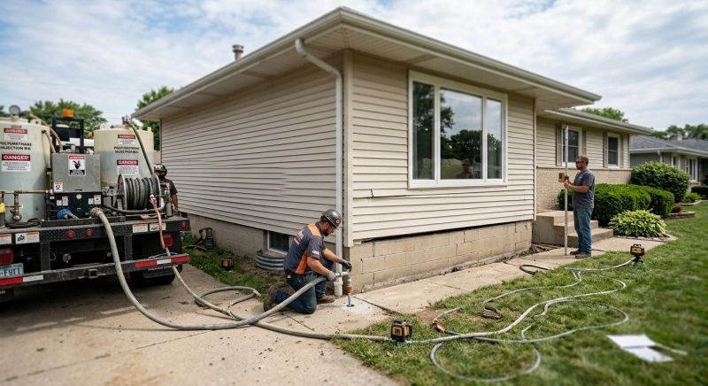 Foundation Lifting in Tulsa County, OK