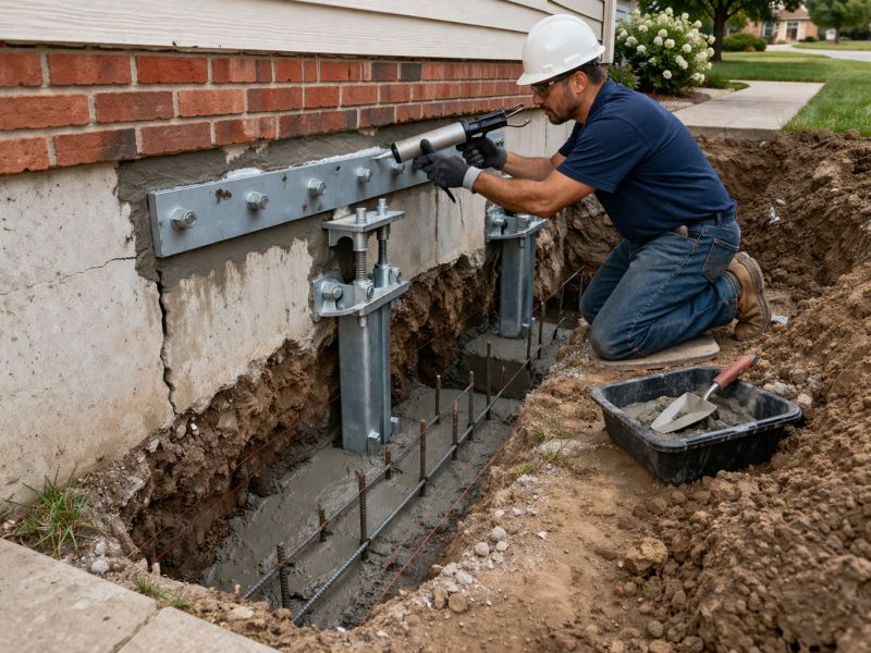 Foundation Repair in Skiatook, OK