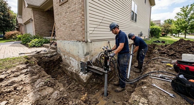 Foundation Settlement Repair in Claremore, OK