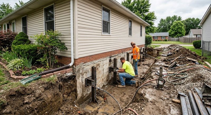 Foundation Stabilizing in Collinsville, OK