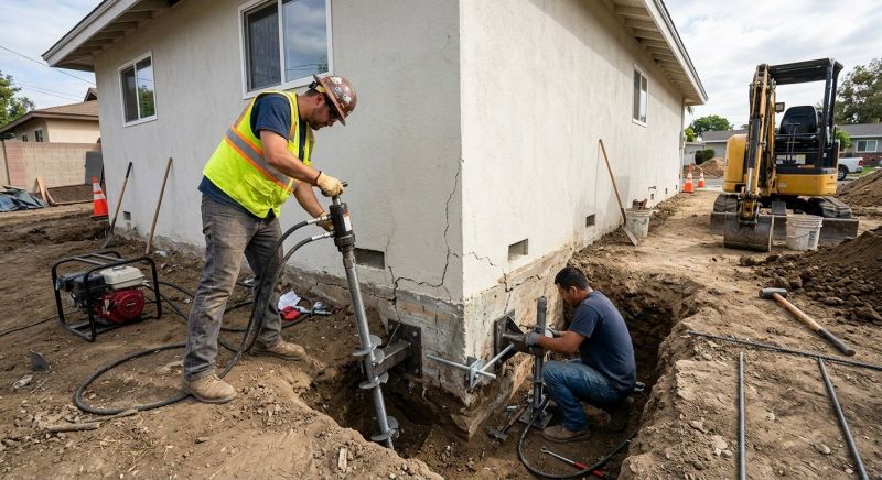 Foundation Stabilizing in Wagoner County, OK
