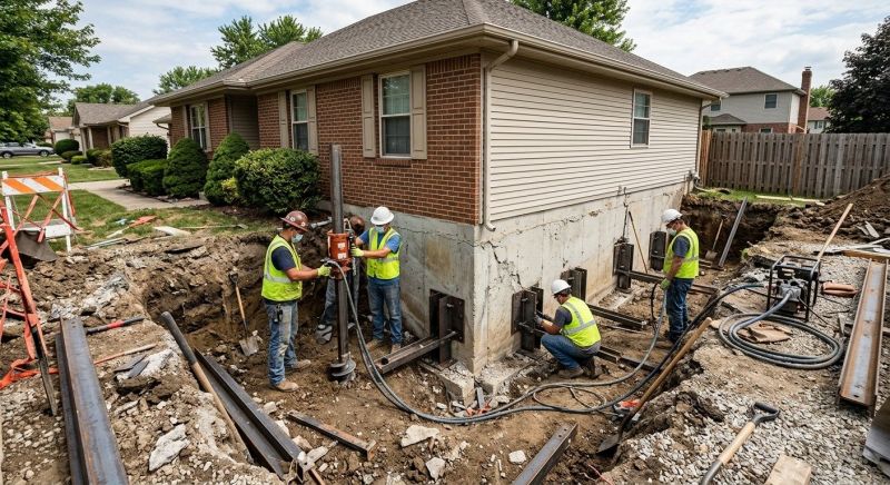 Foundation Structural Repair in Inola, OK