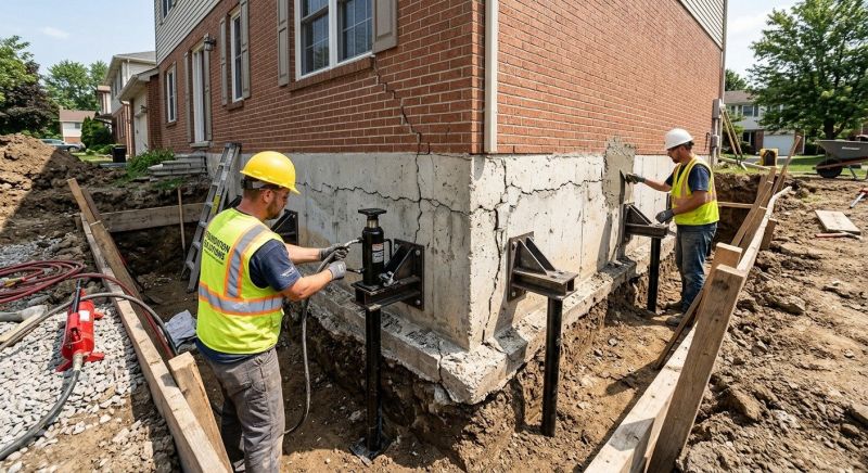 Foundation Structural Repair in Mayes County, OK