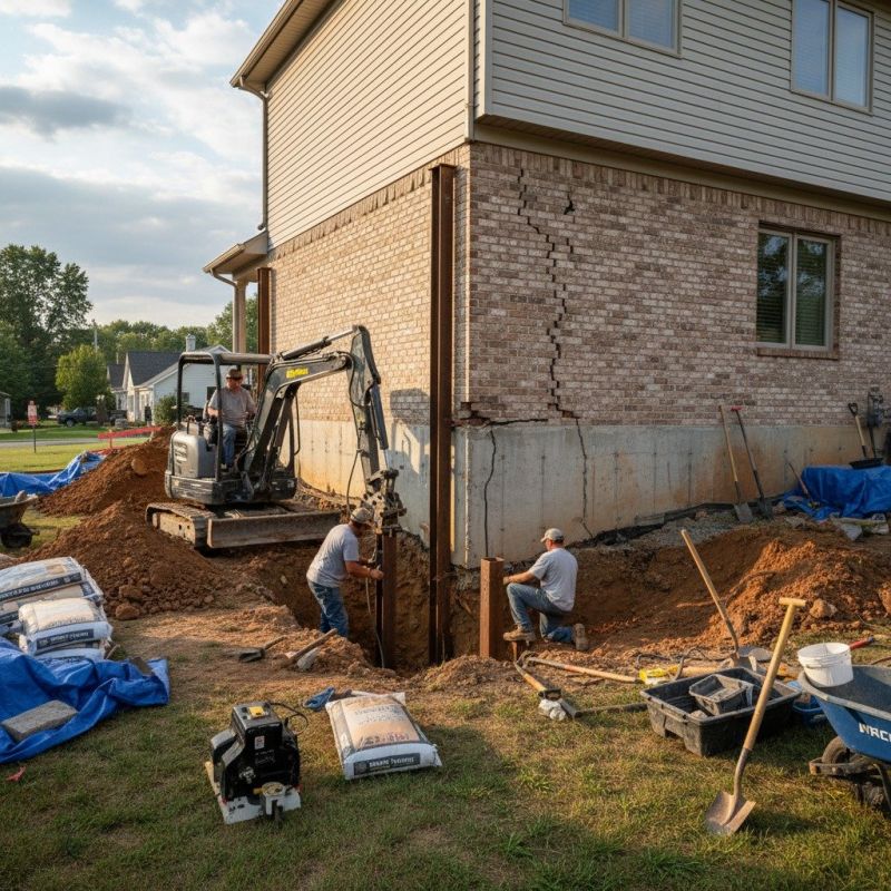 Foundation Structural Repair in Skiatook, OK