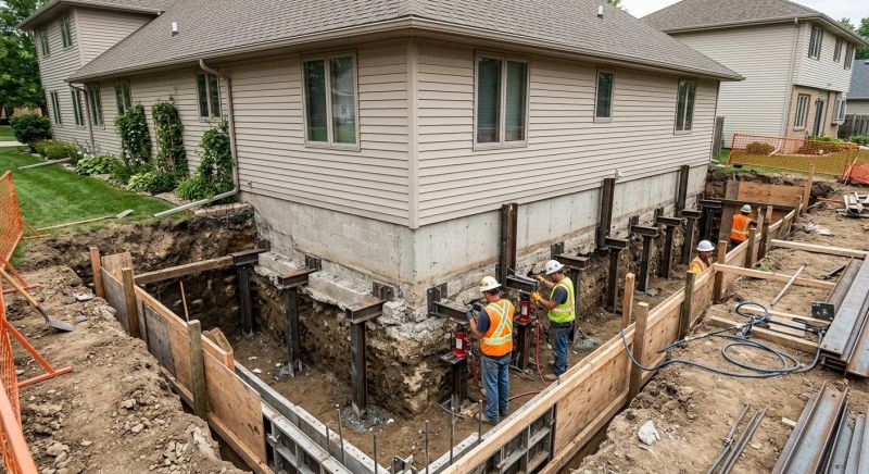 Foundation Underpinning in Claremore, OK