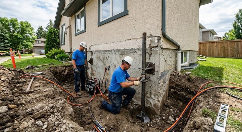 Helical Piers Installation in Claremore, OK