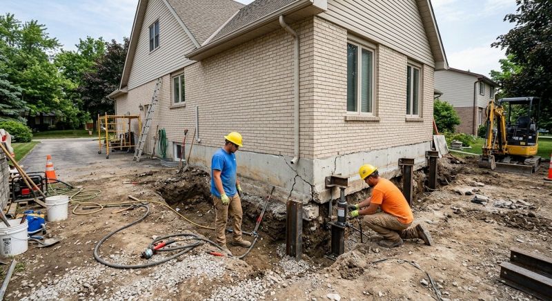 Helical Pile Installation in Claremore, OK
