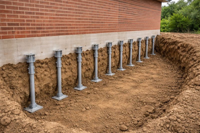 Helical Pile Installation in Claremore, OK