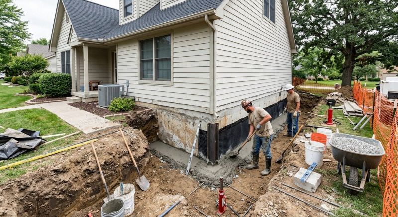 House Foundation Repair in Broken Arrow, OK
