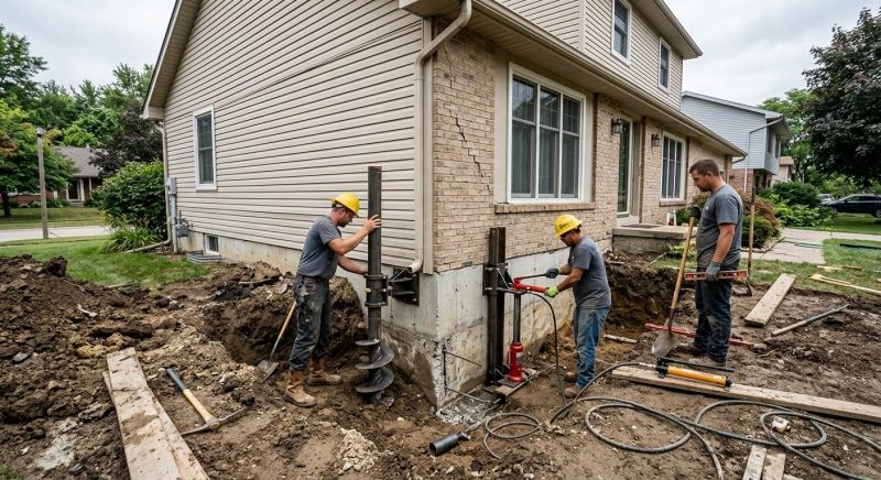 House Foundation Repair in Skiatook, OK