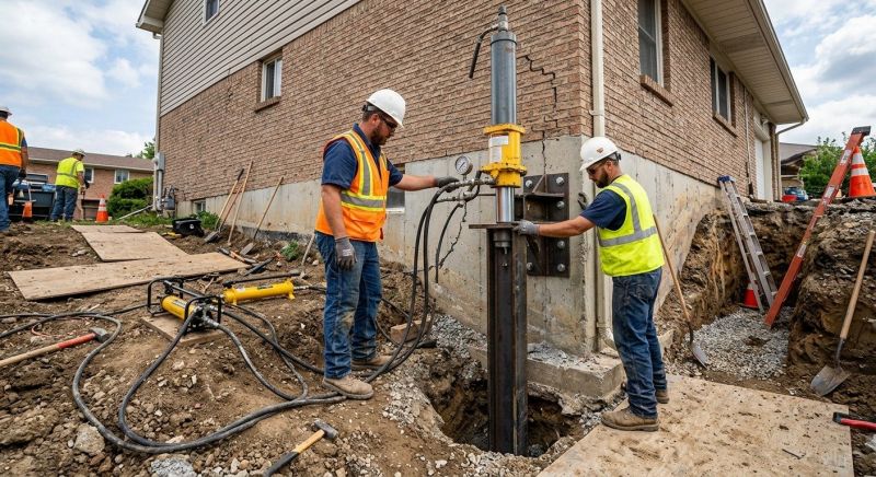 Settling Foundation Service in Broken Arrow, OK