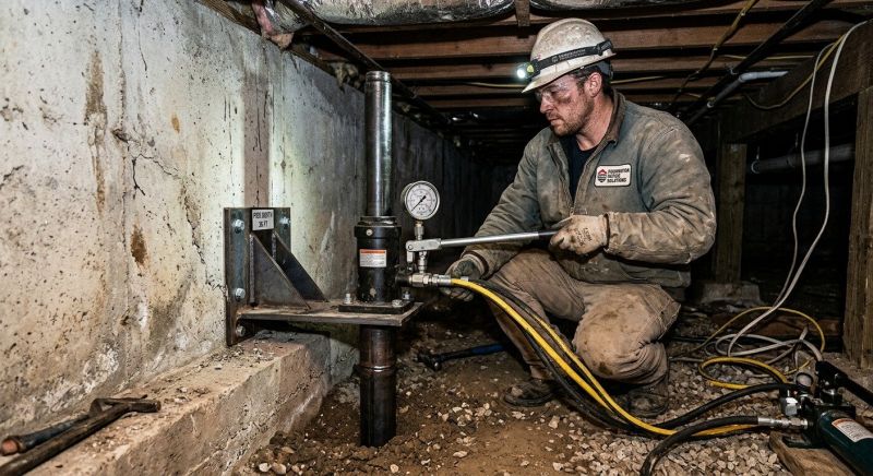 Settling Foundation Service in Broken Arrow, OK