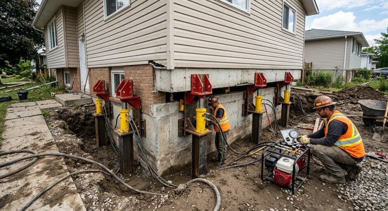 Sinking Foundation Lifting in Claremore, OK