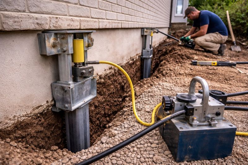 Sinking Foundation Repair in Mayes County, OK