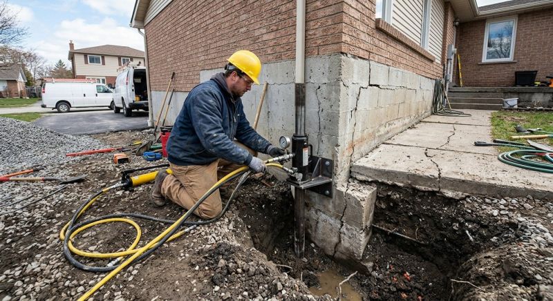 Sinking Foundation Repair in Owasso, OK