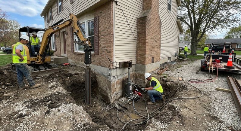 Sinking Foundation Repair in Skiatook, OK