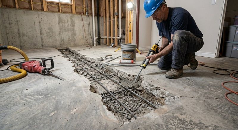 Slab Foundation Repair in Claremore, OK