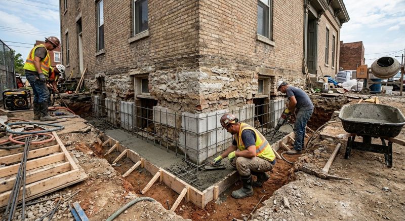Underpinning Repair in Claremore, OK
